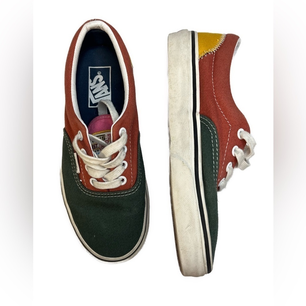 VANS City Campus Sz W6 & M 4.5 Canvas & Leather Sneakers Unisex